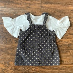 Dress and blouse set 9-12 months
